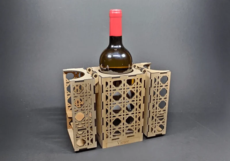 Boite a vin clapet 75cl