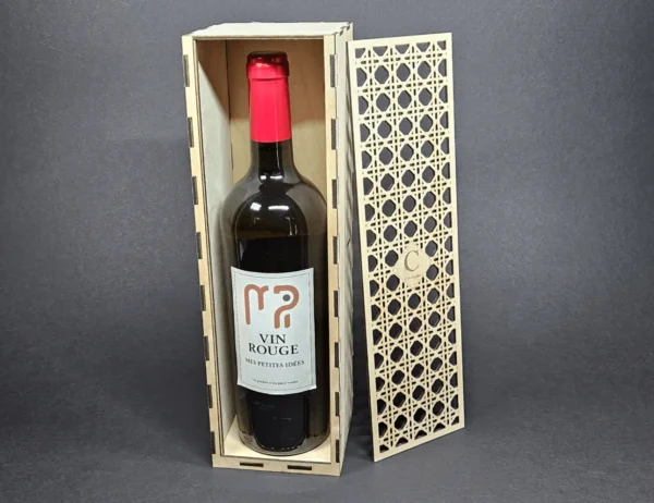 Boite a vin coulissante 75cl